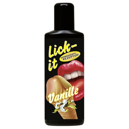 LUBRIFICANTE AROMA VANIGLIA LICK-IT - 100 ML