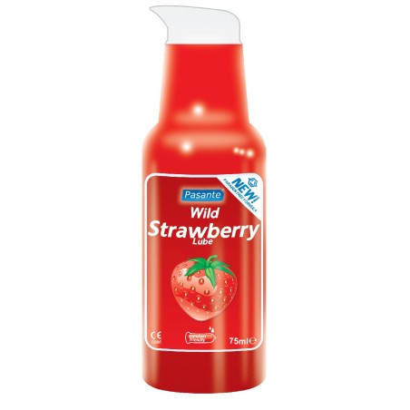 LUBRIFICANTE AROMA FRAGOLA PASANTE \STRAWBERRY WILD\ - 75 ML