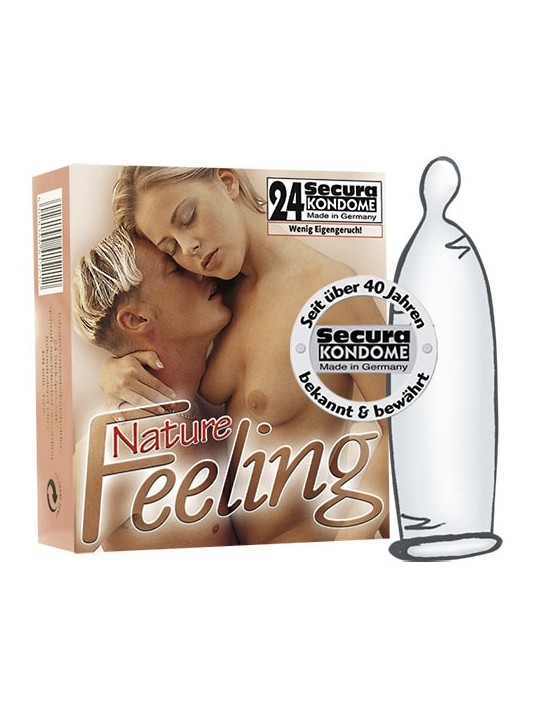PROFILATTICI SOTTILI SECURA "NATURE FEELING" - 24 PEZZI