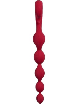 CATENA ANALE FUN FACTORY \"BENDYBEADS\" ROSSO