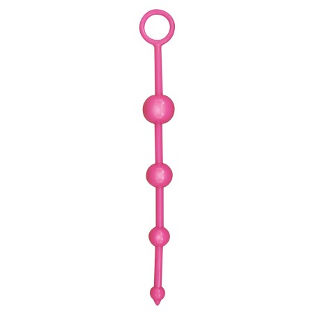 CATENA ANALE A 4 SFERE STIMOLANTI \FUNKY BUTT BEADS\ ROSA