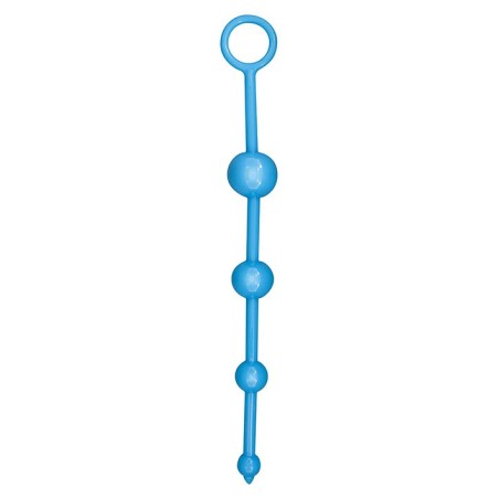 CATENA ANALE A 4 SFERE STIMOLANTI \FUNKY BUTT BEADS\ BLU