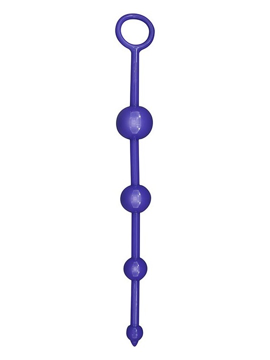 CATENA ANALE A 4 SFERE STIMOLANTI \"FUNKY BUTT BEADS\" VIOLA 