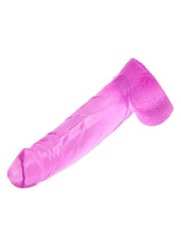 FALLO REALISTICO JELLY \"DING DONG PINK\" - 14.5 CM