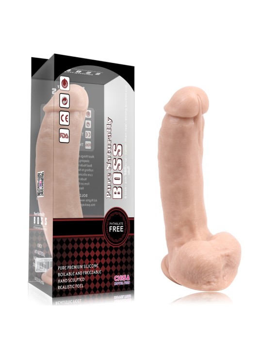 FALLO REALISTICO CON TESTICOLI \"BOSS\" - 20.5 CM