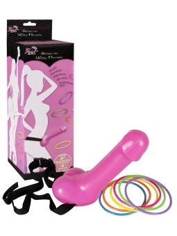 GIOCO CERCHI E STRAP ON \WILLY HOOPLA\