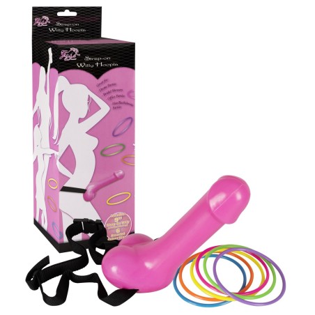 GIOCO CERCHI E STRAP ON \WILLY HOOPLA\