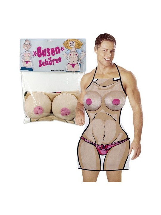 GREMBIULE CON TETTE IN PELUCHE