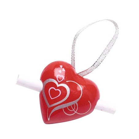 CUORE PORTA MESSAGGI DA APPENDERE “CRI DU COEUR”