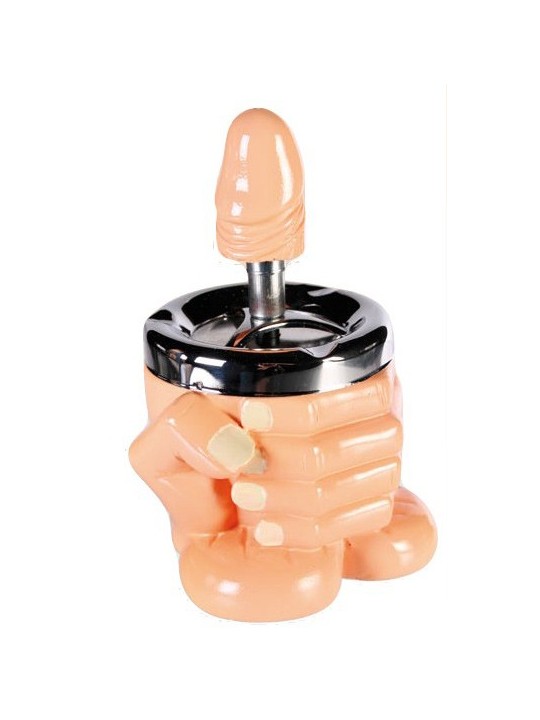 POSACENERE DA TAVOLO A PRESSIONE A FORMA DI PENE