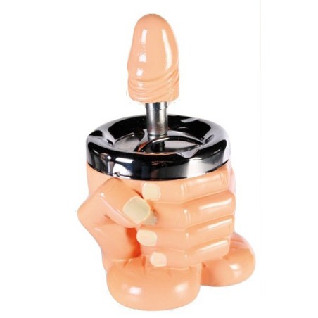 POSACENERE DA TAVOLO A PRESSIONE A FORMA DI PENE