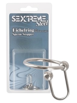 ANELLO PER GLANDE CON BLOCCA SPERMA \SPERM STOPPER\
