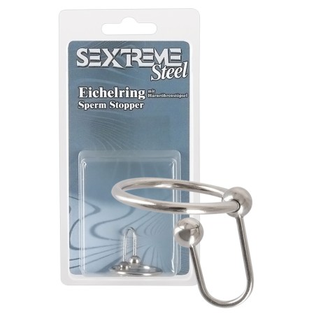 ANELLO PER GLANDE CON BLOCCA SPERMA \SPERM STOPPER\
