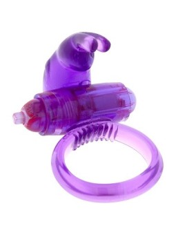 Anello Anale con Coniglio Rabbit Vibrating Cockring Purple