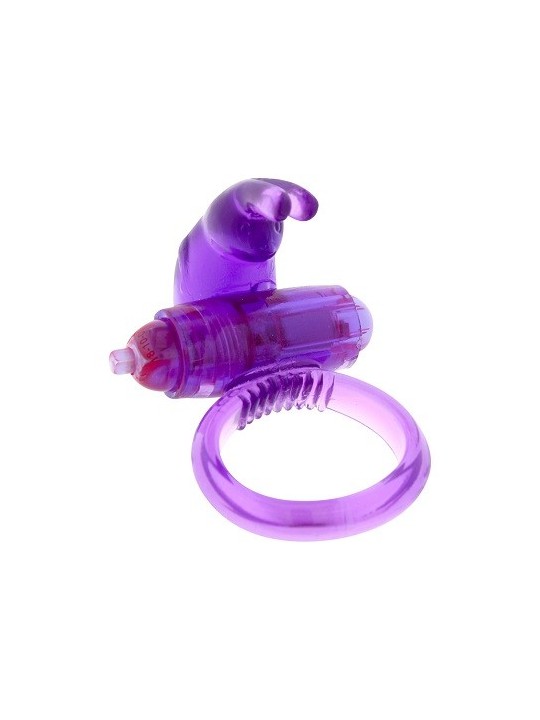 Anello Anale con Coniglio Rabbit Vibrating Cockring Purple