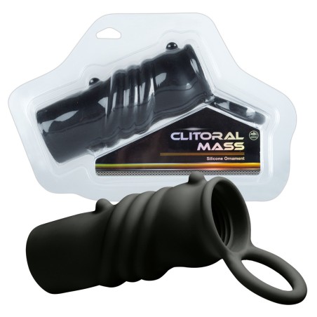 GUAINA FALLICA IN SILICONE CON STIMOLAZIONE CLITORIDE \CLITORAL MASS\
