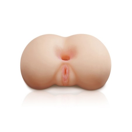 MASTURBATORE VIBRANTE REALISTICO VAGINA E ANO PIPEDREAM \THE GAPE HER\