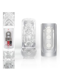 MASTURBATORE TENGA \"FLIP HOLE\" SILVER