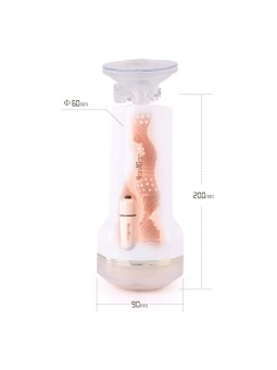 MASTURBATORE VAGINA VIBRANTE CON VENTOSA \"SPIDER\"
