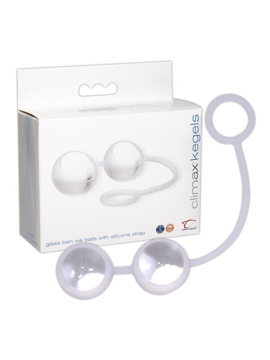 PALLINE DELL'AMORE IN VETRO E SILICONE \"CLIMAX\"