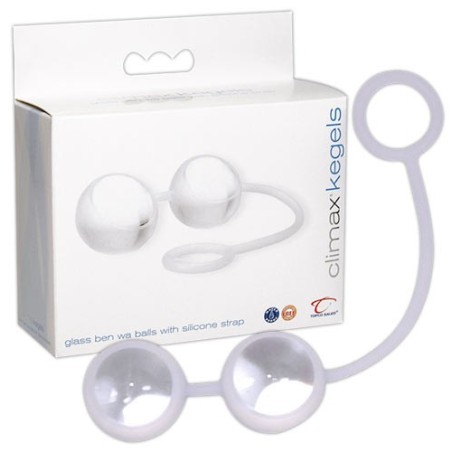 PALLINE DELLAMORE IN VETRO E SILICONE \CLIMAX\