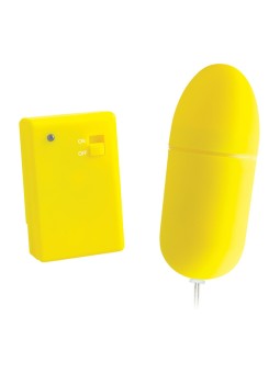 OVULO VIBRANTE SENZA FILI \"NEON LUV TOUCH\" GIALLO