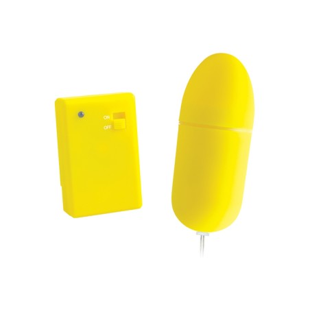 OVULO VIBRANTE SENZA FILI \NEON LUV TOUCH\ GIALLO