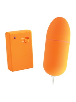 OVULO VIBRANTE SENZA FILI \"NEON LUV TOUCH\" ARANCIONE