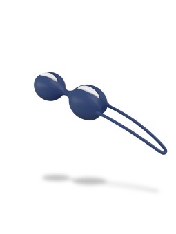 PALLINE DEL PIACERE FUN FACTORY \"SMARTBALLS DUO\" BIANCO/BLU SCURO
