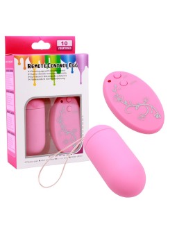 OVULO VIBRANTE WIRELESS \"LOVE EGG\" ROSA