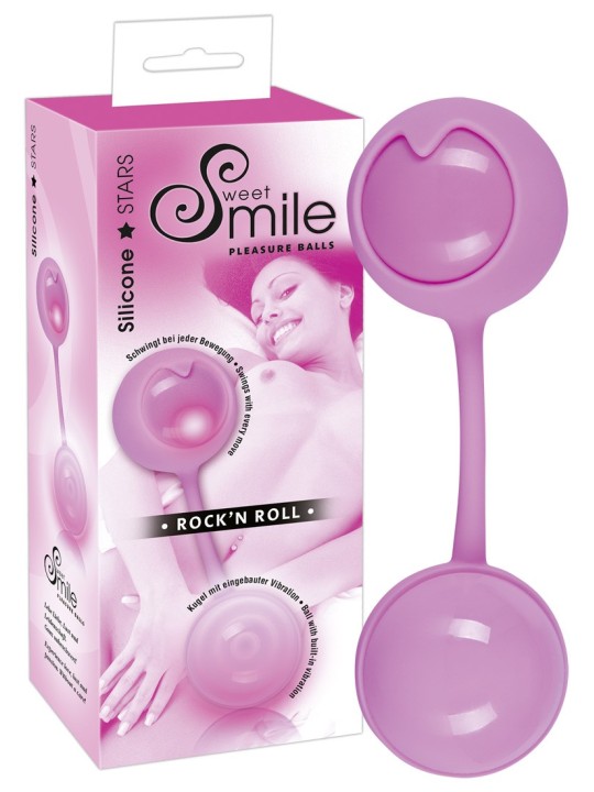 PALLINE DEL PIACERE VIBRANTI "ROCK 'N ROLL" ROSA