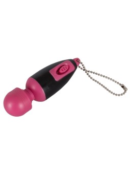 MINI VIBRATORE PORTACHIAVI - KEY RING VIBE - COLORE FUCSIA/NERO