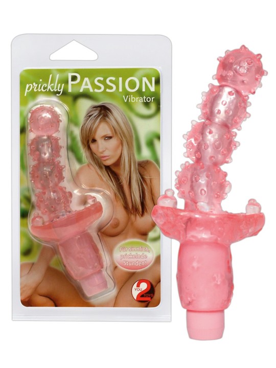 MINI VIBRATORE CON RILIEVI STIMOLANTI \"PASSION VIBE\"