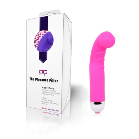 VIBRATORE PUNTO G \PLEASURE PILLAR\ ROSA