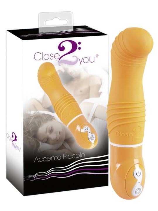 MINI VIBRATORE G-SPOT \"ACCENTO PICCOLO\" ARANCIONE