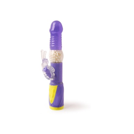 VIBRATORE RABBIT CON ROTAZIONE \ULTRAZONE HYPER GIRL\ - 23.5 CM