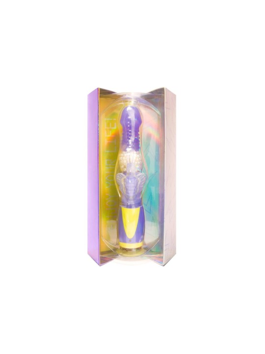 VIBRATORE RABBIT CON ROTAZIONE \"ULTRAZONE HYPER GIRL\" - 23.5 CM