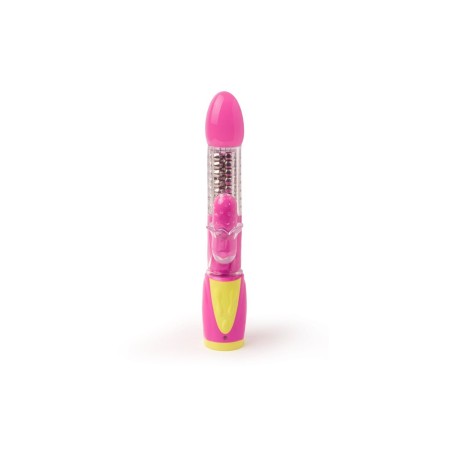 VIBRATORE RABBIT MULTIFUNZIONE ROTANTE \ULTRAZONE SUPER GIRL\ - 24 CM
