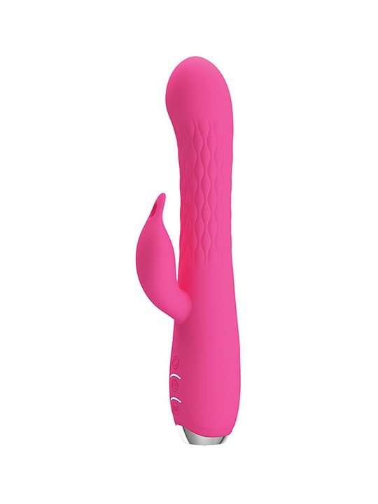VIBRATORE RABBIT CON ROTAZIONE - PRETTY LOVE MOLLY - PINK