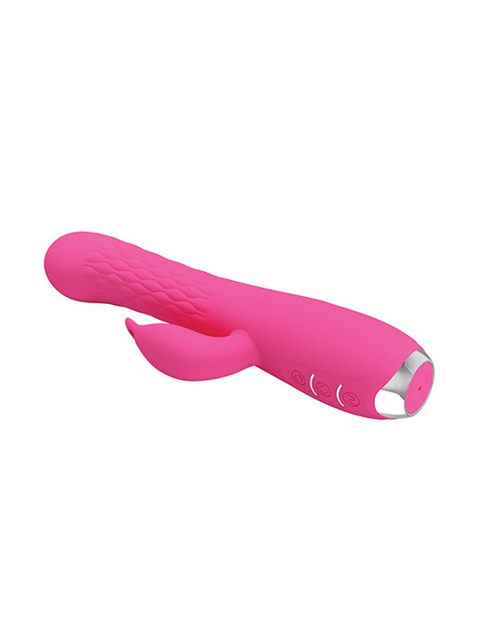 VIBRATORE RABBIT CON ROTAZIONE - PRETTY LOVE MOLLY - PINK