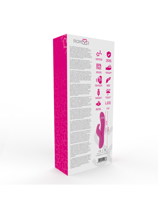 VIBRATORE RABBIT - MORESSA ETHAN PREMIUM - PINK