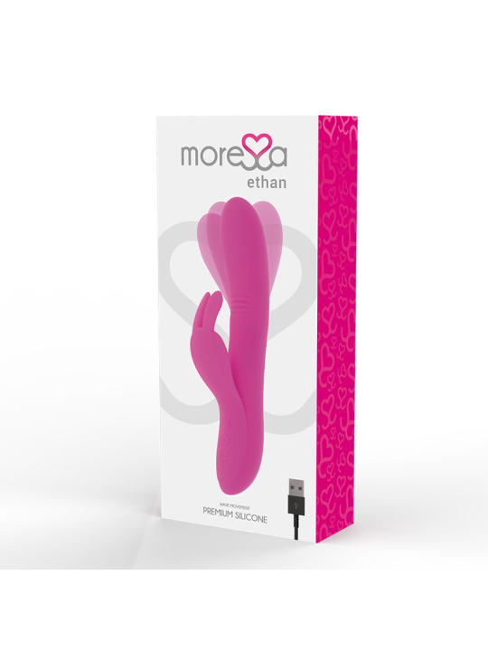 VIBRATORE RABBIT - MORESSA ETHAN PREMIUM - PINK
