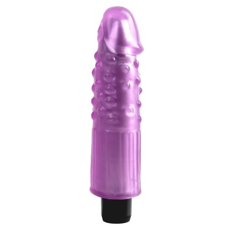 VIBRATORE REALISTICO PIPEDREAM \JELLY GEMS NO. 8\ VIOLA - 19 CM