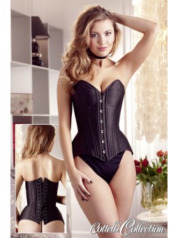CORSETTO A COSTINE CON ALLACCIATURA DECORATIVA