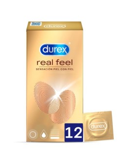 PROFILATTICI NO LATEX DUREX REAL FEEL - 12 PEZZI