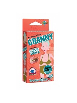 BAMBOLA GONFIABILE VECCHIA SDENTATA PIPEDREAM "GRANNY" - 66 CM
