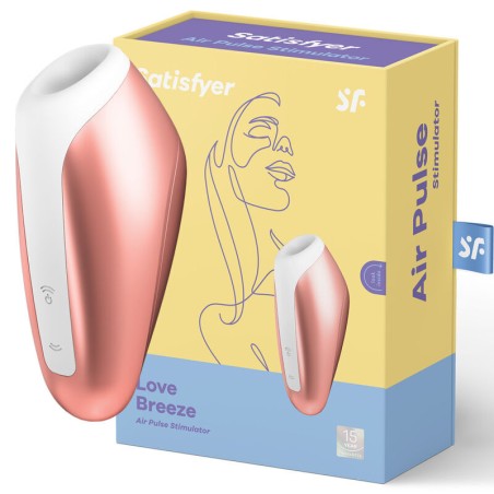 STIMOLATORE CLITORIDE - SATISFYER LOVE BREEZE - BREEZE COPPER