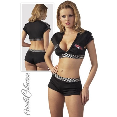 TOP E HOT PANTS \RACER GIRL\