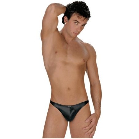 PERIZOMA UOMO NERO OPACO \EROS VENEZIANI\