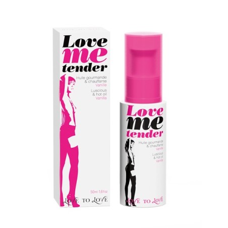 OLIO PER MASSAGGI AROMA VANIGLIA \LOVE ME TENDER\  - 50 ML